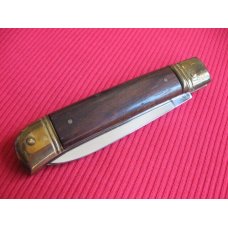 Old Stock Italian Rosewood Leverlock Switchblade Knife - ROSTFREI Old Stock Italian Rosewood Leverlock Switchblade Knife - ROSTFREI