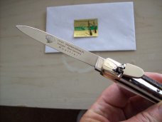 Weidmannsheil Wilhelm Weltersbach Circa 1970's Size 12 Slim Line Gen. Stag Lever Like Hubertus RARE! Weidmannsheil Wilhelm Weltersbach Circa 1970's Size 12 Slim Line Gen. Stag Lever Like Hubertus RARE!