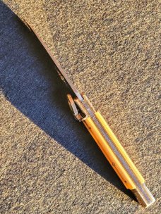 Hubertus German Springer Automatic - Yellow Micarta