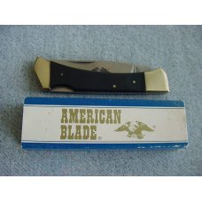 Vintage Parker Flying Eagle American Blade Etched Lockback Folding Hunter Knife MIB Vintage Parker Flying Eagle American Blade Etched Lockback Folding Hunter Knife MIB