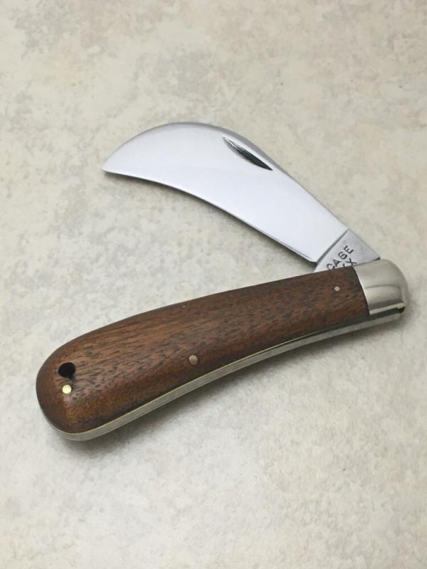 Case XX 11011 Walnut 1940-64 Hawkbill Pruner Knife Case XX 11011 Walnut 1940-64 Hawkbill Pruner Knife