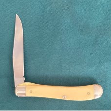 Schrade USA SC503 "Catfish" Scrimshaw series Single Blade Lockback NOS