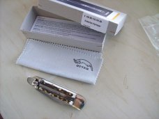 Hubertus Solingen, Germany Small 08 Genuine Stag/Antler 5 3/4 " Open Lilyput Hubertus Solingen, Germany Small 08 Genuine Stag/Antler 5 3/4 " Open Lilyput