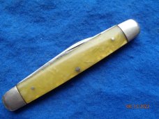 Remington Pen knife yellow celluloid Remington Pen knife yellow celluloid