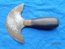 C.S. Osborne Newark New Jersey Round leather knife