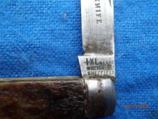 IXL George Wostenholm Sheffield England Stag Congress knife