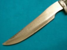 VINTAGE QUEEN STEEL #75 SKINNER HUNTING SKINNING SURVIVAL KNIFE KNIVES OLD SHEATH
