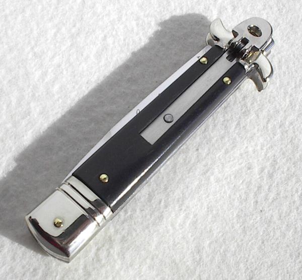 NEW AKC LEVERLETTO 8" EXOTIC AFRICAN EBONY WOOD WITH NEW MODIFIED BAYONET BLADE   