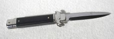 NEW AKC LEVERLETTO 8" EXOTIC AFRICAN EBONY WOOD WITH NEW MODIFIED BAYONET BLADE   