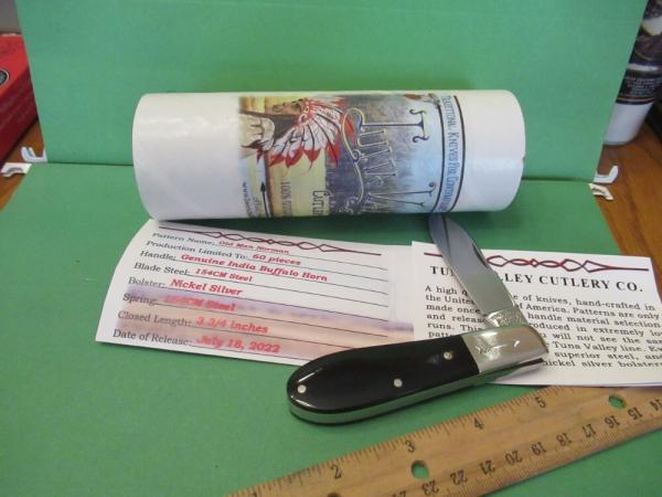 Tuna Valley 2022 Old Man Norman Genuine India Buffalo Horn Tuna Valley 2022 Old Man Norman Genuine India Buffalo Horn