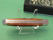 Queen Titusville PA. Amber Carved Stag Bone Barlow Pattern # 69 Queen Titusville PA. Amber Carved Stag Bone Barlow Pattern # 69