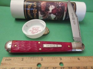 Great Eastern Northfield Indian Paint Brush Jigged Bone Pattern # 651122