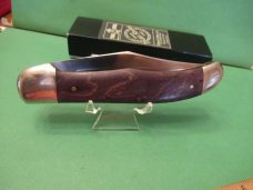 Queen Cutlery Titusville Pa. Birds Eye Maple Folding Hunter Pattern # 39BEM Queen Cutlery Titusville Pa. Birds Eye Maple Folding Hunter Pattern # 39BEM