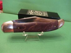 Queen Cutlery Titusville Pa. Birds Eye Maple Folding Hunter Pattern # 39BEM Queen Cutlery Titusville Pa. Birds Eye Maple Folding Hunter Pattern # 39BEM