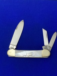 Fight'n Rooster Solingen Germany CKCC of A 1979  1 of 300 Pearl "Canittler" Knife