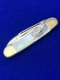 Fight'n Rooster Solingen Germany CKCC of A 1979  1 of 300 Pearl "Canittler" Knife