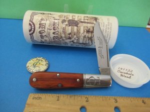 Great Eastern Tom's Choice  Cocobolo Wood Barlow Pattern # 141122