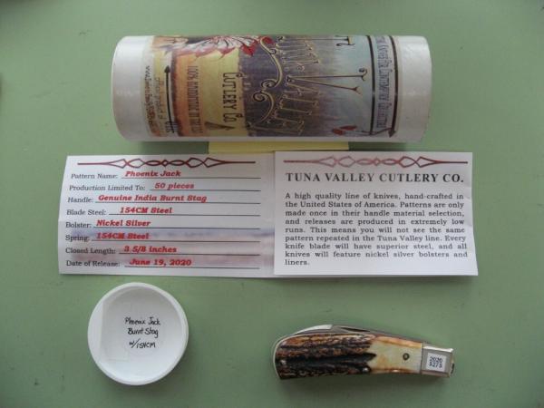 TUNA VALLEY PHOENIX JACK BURNT STAG