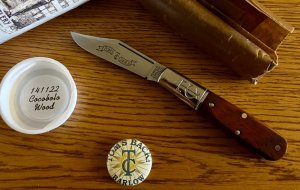 Great Eastern Cutlery Tidioute #141122 Toms Choice Barlow, Smooth Cocobolo Handle, New (GEC 14)
