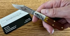 Great Eastern Cutlery Tidioute #141122 TC Barlow, Goldenrod Sawcut Bone Handle, New (GEC 14) Great Eastern Cutlery Tidioute #141122 TC Barlow, Goldenrod Sawcut Bone Handle, New (GEC 14)