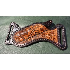 VINTAGE 1971 Case 10 Dot Slimline Trapper, Near Mint Condition. With custom leather sheath. REDUCED!