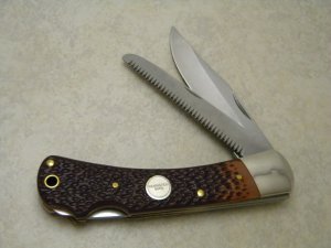 Remington UMC USA R3 Big Game Dual Lockback Delrin Knife 