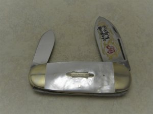 Fightn Rooster Solingen Germany Pearl 1990 Intl' Cutlery Club 1 of 200 Elephant Toe Knife