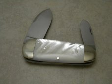 Fightn Rooster Solingen Germany Pearl 1990 Intl' Cutlery Club 1 of 200 Elephant Toe Knife