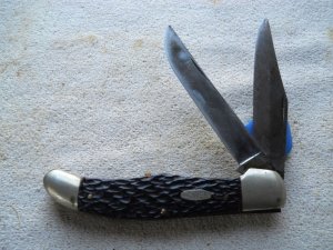 German F.A.  Bower Folding Hunter Knife 