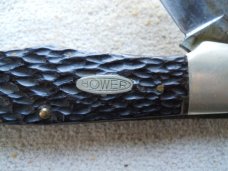 German F.A. Bower Folding Hunter Knife German F.A. Bower Folding Hunter Knife