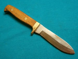 CUSTOM SKINNER HUNTING SKINNING FIXED BLADE BOWIE BUSHCRAFT SURVIVAL KNIFE KNIVES SHEATH EDC