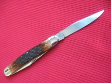 Vintage Italian Pickbone Knife GESCO Two Blade "52 ITALY" Pick Bone - Old Stock! Vintage Italian Pickbone Knife GESCO Two Blade "52 ITALY" Pick Bone - Old Stock!