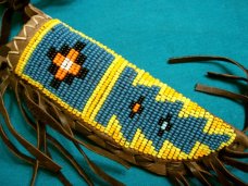CUSTOM DMP DAVID MARK PALMER WRANGLER USA 146 HUNTING SKINNING PATCH NECK KNIFE KNIVES BEADED SHEATH CUSTOM DMP DAVID MARK PALMER WRANGLER USA 146 HUNTING SKINNING PATCH NECK KNIFE KNIVES BEADED SHEATH