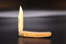 LIONSTEEL Jack JK1 UL Knife M390 Stainless Steel/Titanium/Olive Wood