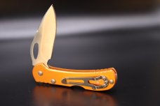 Buck 726ORS Mini SpitFire, 2.75" 420HC Plain Blade, Orange Anodized Aluminum Buck 726ORS Mini SpitFire, 2.75" 420HC Plain Blade, Orange Anodized Aluminum