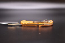 Buck 726ORS Mini SpitFire, 2.75" 420HC Plain Blade, Orange Anodized Aluminum Buck 726ORS Mini SpitFire, 2.75" 420HC Plain Blade, Orange Anodized Aluminum