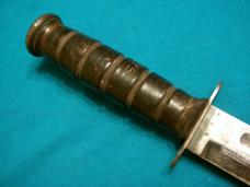 VINTAGE CAMILLUS NY USN MARK 2 MK2 NAVY FIGHTING BOWIE KNIFE KNIVES OLD SHEATH NORD 6581 WW2 WWII VINTAGE CAMILLUS NY USN MARK 2 MK2 NAVY FIGHTING BOWIE KNIFE KNIVES OLD SHEATH NORD 6581 WW2 WWII