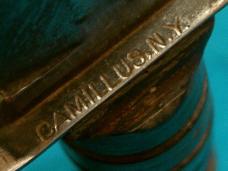 VINTAGE CAMILLUS NY USN MARK 2 MK2 NAVY FIGHTING BOWIE KNIFE KNIVES OLD SHEATH NORD 6581 WW2 WWII VINTAGE CAMILLUS NY USN MARK 2 MK2 NAVY FIGHTING BOWIE KNIFE KNIVES OLD SHEATH NORD 6581 WW2 WWII
