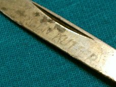 VINTAGE PEARL KEEN KUTTER EQUAL END LOBSTER CLASP POCKET WATCH FOB FOLDING POCKET KNIFE KNIVES OLD