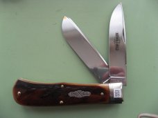 GREAT EASTERN 235220 TRAPPER  ANTIQUE AUTUMN NATURAL BONE