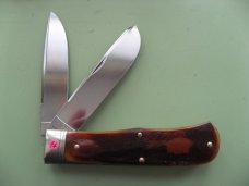 GREAT EASTERN 235220 TRAPPER  ANTIQUE AUTUMN NATURAL BONE