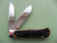GREAT EASTERN 235220 TRAPPER  ANTIQUE AUTUMN NATURAL BONE