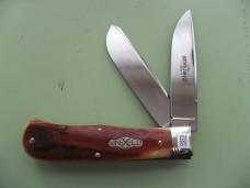 GREAT EASTERN 235220 TRAPPER  ANTIQUE AUTUMN NATURAL BONE