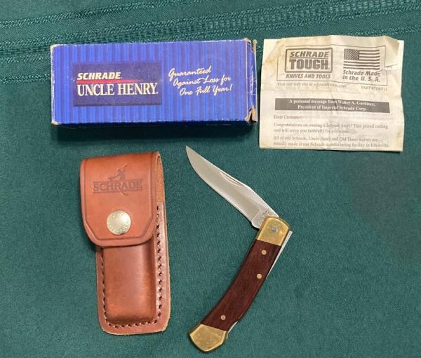 Uncle Henry Schrade USA LB5 NIB/NOS 1980's Uncle Henry Schrade USA LB5 NIB/NOS 1980's