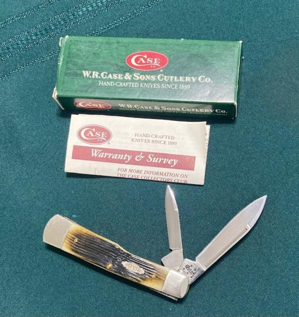 Case XX Olive Green Gunstock Whittler 62130SS