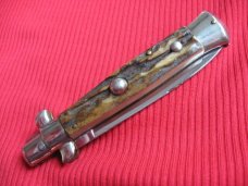 Vintage 1960's Italian Button Open / Close Stiletto Switchblade Knife Vintage 1960's Italian Button Open / Close Stiletto Switchblade Knife
