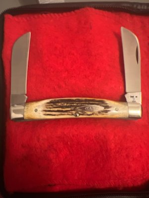 1982 Case XX ••••SS•••• USA 5288 SSP Fat And Gnarly Stag Two Blade Full Size Congress 
