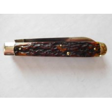 Pre-1937 G. W. & H. Hdwe Co. Slim Bone Jack Pocket Knife with Blade Etching