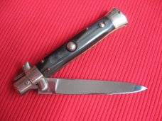 Vintage 1960's Italian Button Open Button Close Stiletto Switchblade Knife Vintage 1960's Italian Button Open Button Close Stiletto Switchblade Knife
