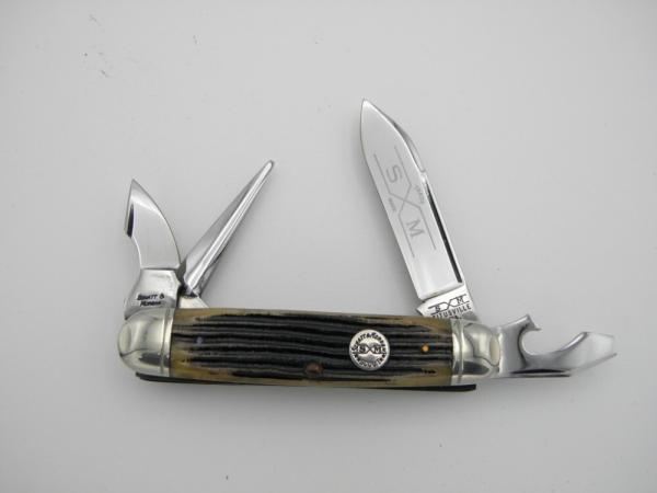 Schatt & Morgan, Keystone Series III, Scout Utility Knife, #0642SK: 1993, 3 5/8” closed,